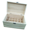 28 Slots Essential Oil Storage Box Wooden Case Organizer Container 30ml+10ml