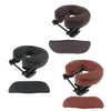 3pcs Face Cradle Cushion Arm Support Pillow Set for Massage Table Bed Brown