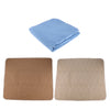 Soft 4-Layer Waterproof Incontinence Bed Underpads 70 x 80 cm Blue