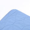 Soft 4-Layer Waterproof Incontinence Bed Underpads 70 x 80 cm Blue