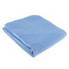 Soft 4-Layer Waterproof Incontinence Bed Underpads 70 x 80 cm Blue