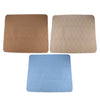 Soft 4-Layer Waterproof Incontinence Bed Underpads 70 x 80 cm Blue