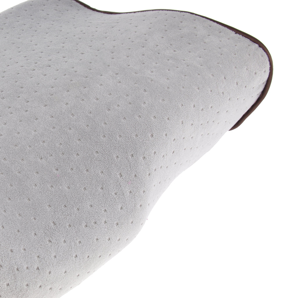 Memory Foam Sleeping Pillow Cushion for Neck Shoulder Back Pain Gray