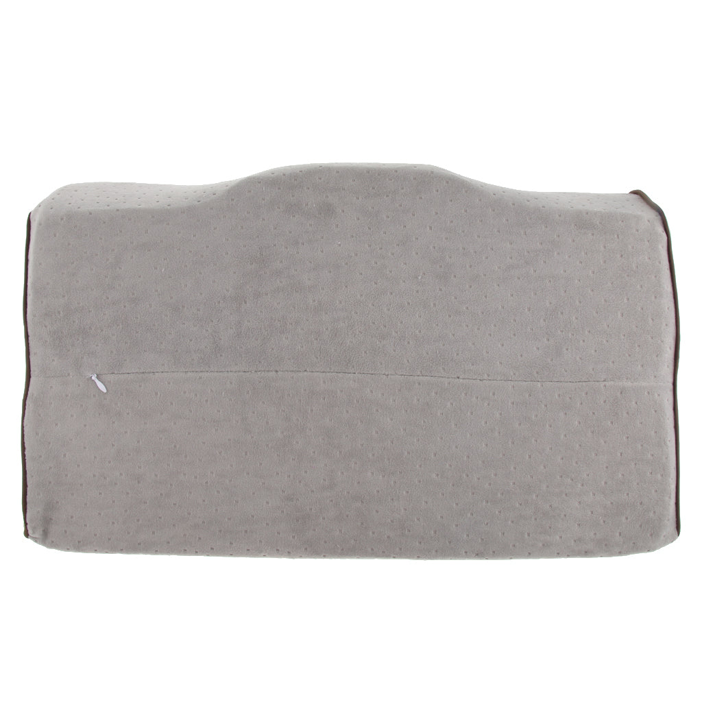 Memory Foam Sleeping Pillow Cushion for Neck Shoulder Back Pain Gray