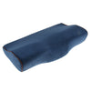 Memory Foam Sleeping Pillow Cushion for Neck Shoulder Back Pain Dark Blue