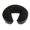 Foam Face Down Cradle Cushion Pillow for Massage Acupuncture Table Bed Black