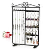 Metal Jewelry Stand Display Bracelets Earrings Holder Organizer Rack Black