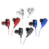 Single Speaker 1.2M Wired 3.5MM Earphone Earbuds HiFi Stereo Headset Black