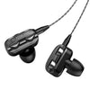 Single Speaker 1.2M Wired 3.5MM Earphone Earbuds HiFi Stereo Headset Black