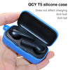 Silicone Case For QCY T5 Wireless Headset Protective Sleeve Cover Blue