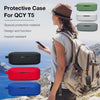 Silicone Case For QCY T5 Wireless Headset Protective Sleeve Cover Blue