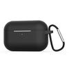 Silicone Protective Case Cover For AirPods Pro Earphone Black