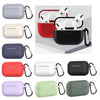 Silicone Protective Case Cover For AirPods Pro Earphone White