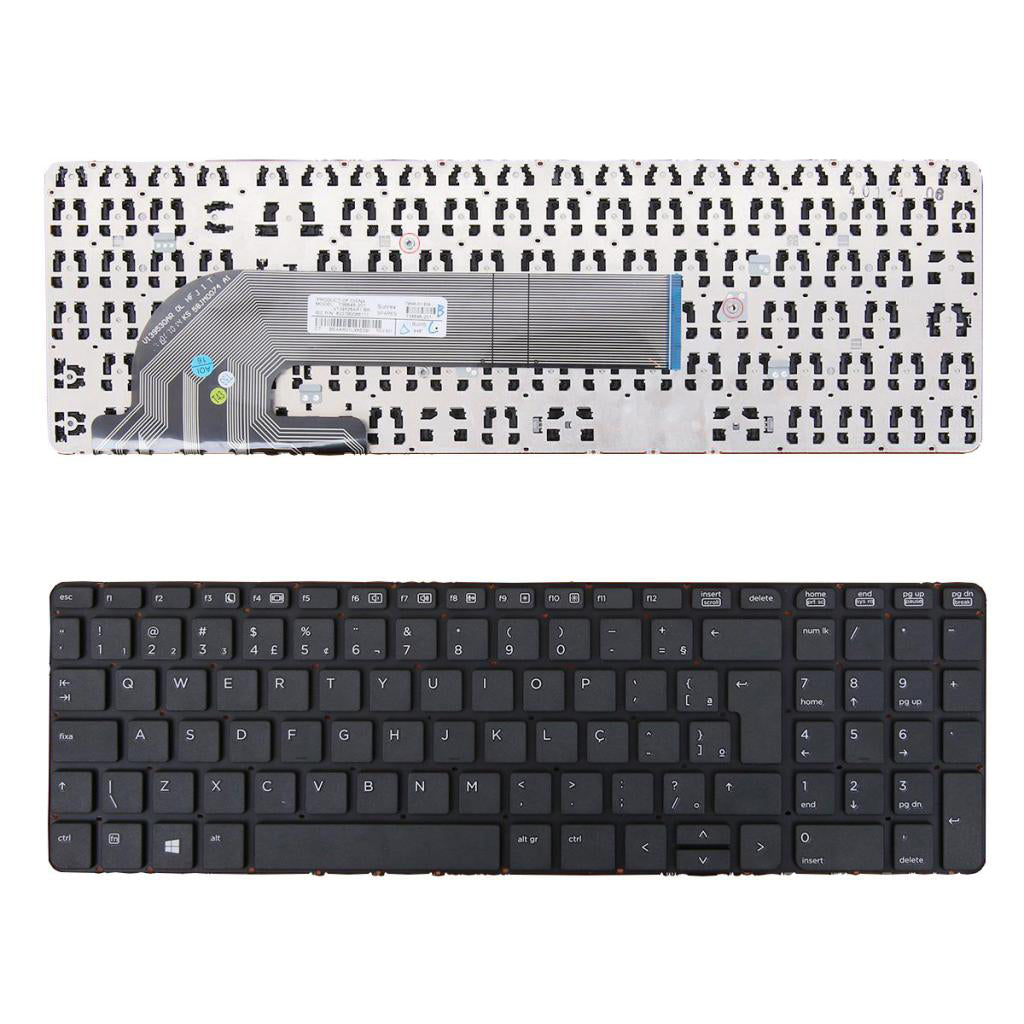 For HP Probook 450 G0 450 G1 455 G1 Portuguese Layout Frameless Keyboard