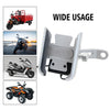 Motorcycle Handlebar Aluminium USB Charging Mobile Phone Holder GPS - Silver