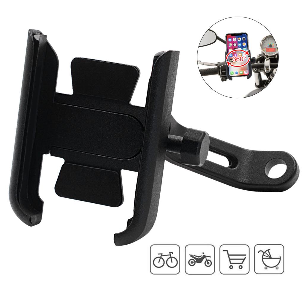 Motorcycle Holder Scooter Stand Mount Bracket Fits for Mobile Phone GPS