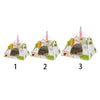 Pet Hamster Guinea Pig Tent Teepee House Winter Warm Breathable Canvas Bed S