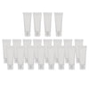 20PCS 50ml Empty Plastic Tubes Bottles for Body Lotion Cream Shampoo Frosted