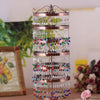 Rotating Jewelry Earrings Display Stand Holder Hanging Rack w/ 288 Holes