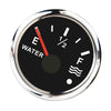 Stainless Steel Water Level Gauge Boat Water Tank Level Gauge IP67 Black