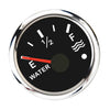 Stainless Steel Water Level Gauge Boat Water Tank Level Gauge IP67 Black