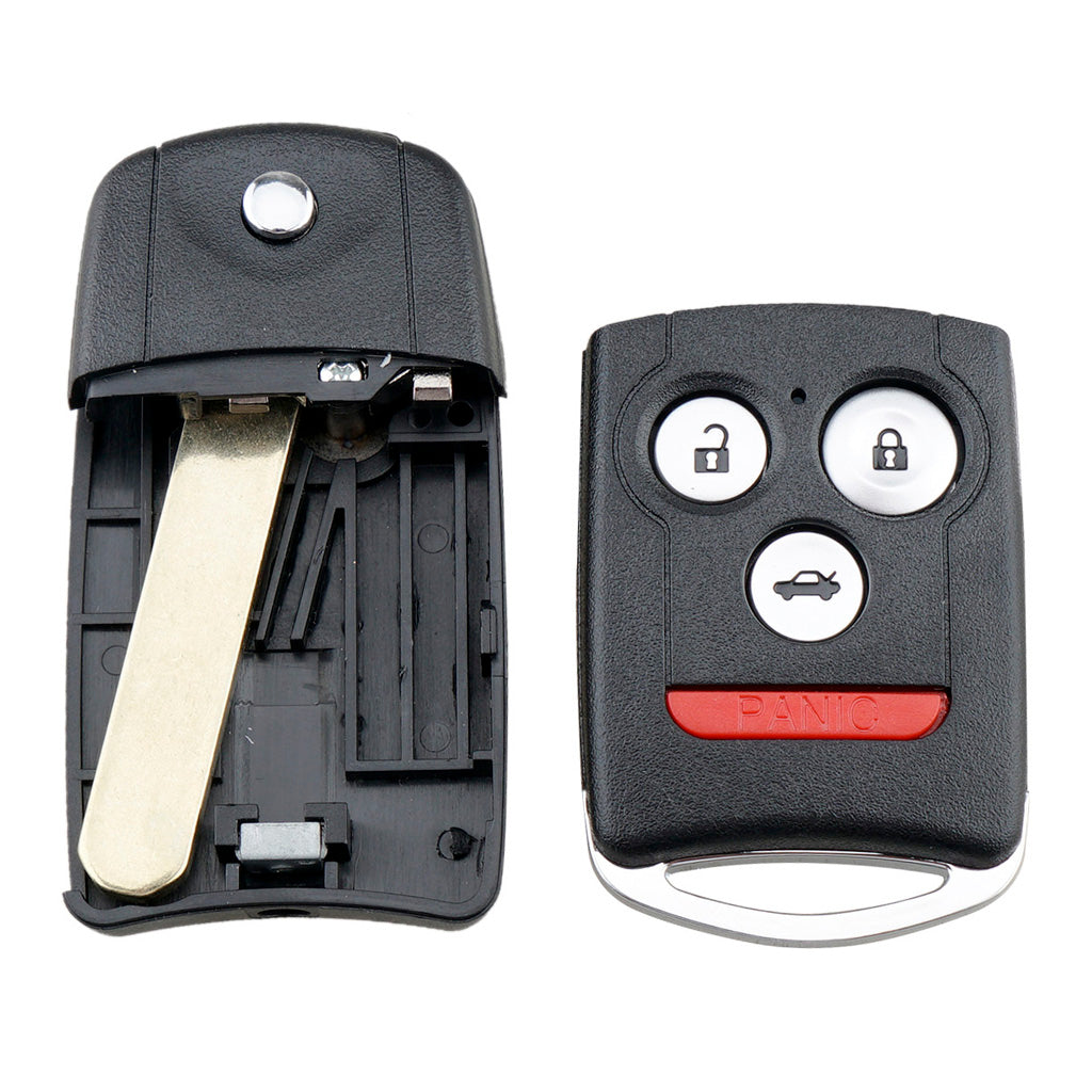 New Keyless Entry Remote Flip Car Key Fob Shell Case for Acura TL