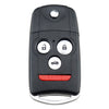 New Keyless Entry Remote Flip Car Key Fob Shell Case for Acura TL