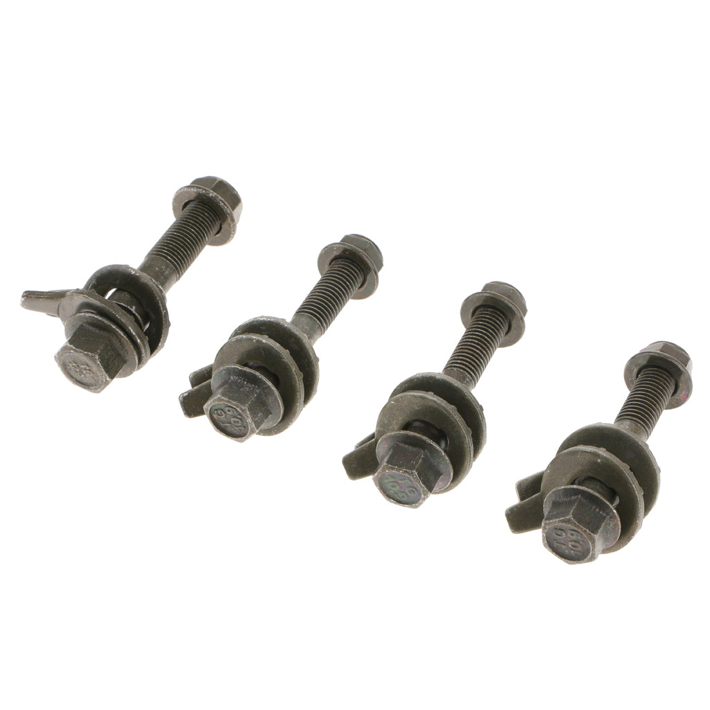 4 Pieces Car Four Wheel Alignment Bolt Fitting Screws 10.9 Eccentric 14.2mm