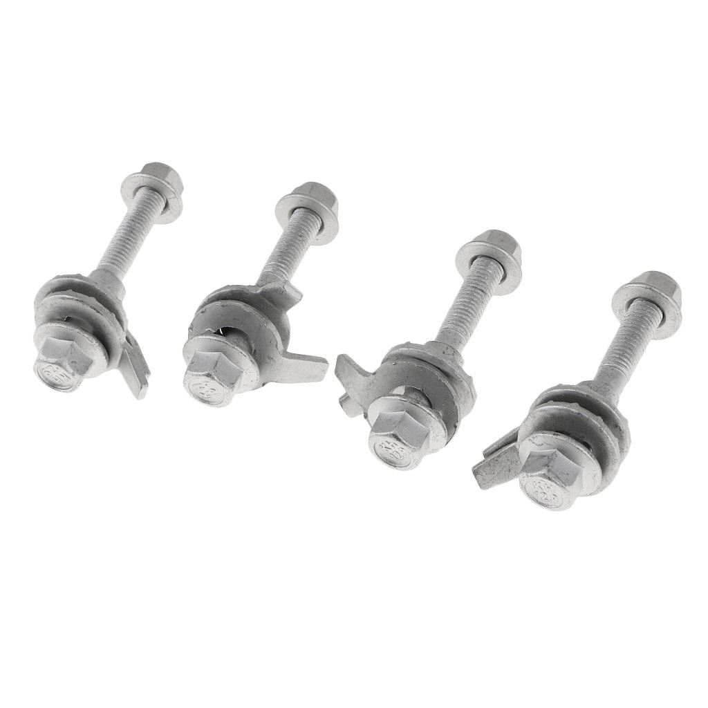 4 Pieces Car Four Wheel Alignment Bolt Fitting Screws 12.9 Eccentric 13mm