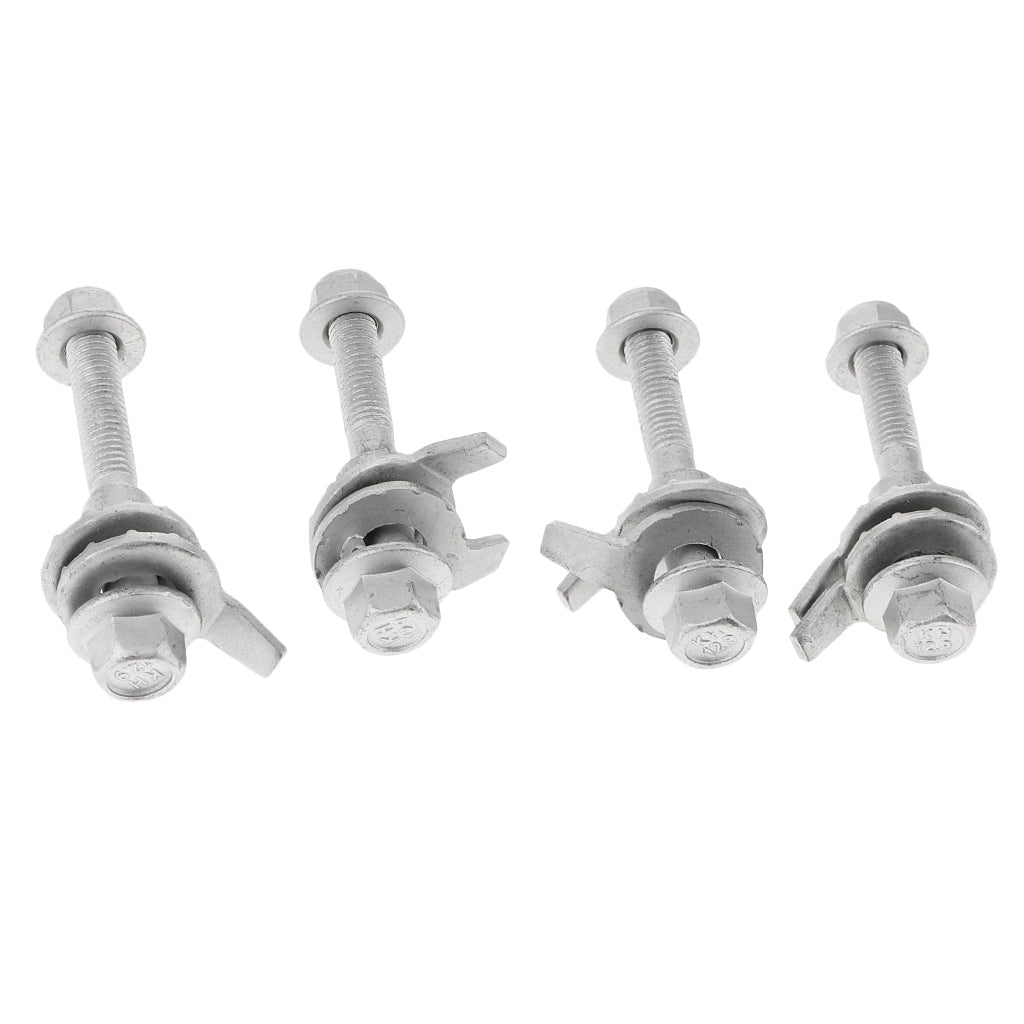 4 Pieces Car Four Wheel Alignment Bolt Fitting Screws 12.9 Eccentric 13mm