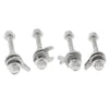 4 Pieces Car Four Wheel Alignment Bolt Fitting Screws 12.9 Eccentric 13mm