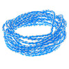 7N Braided OCC Copper Wire DIY HiFi Audio Upgrade Cable for Earphone Blue