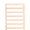 Bamboo Wooden Jewelry Display Plate Rings Earrings Storage Stand for Shop White