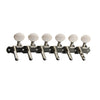 12 String Folk Guitar Tuning Pegs Machine Heads Parts with Screws Accessory