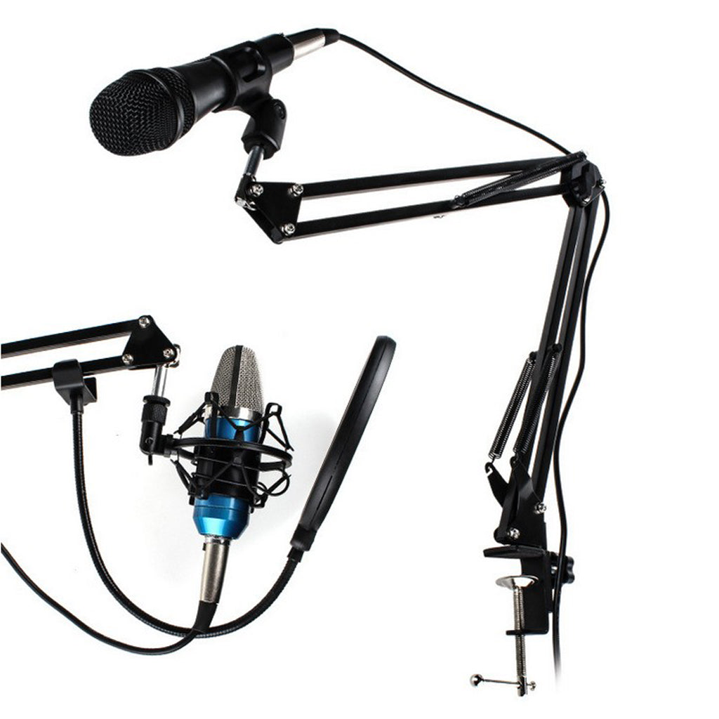 Universal Adjustable Portable Microphone Stand Holder For Live Broadcast