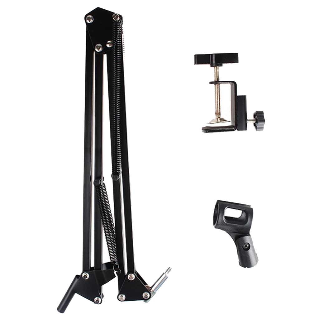 Universal Adjustable Portable Microphone Stand Holder For Live Broadcast