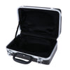 Black Plastic Pocket Trumpet Carrying Case Suitcase Lightweight with Handle