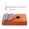 17 Keys Thumb Piano Kalimba Mahogany Portable Beginner Piano Entry Gift