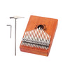 17 Keys Thumb Piano Kalimba Mahogany Portable Beginner Piano Entry Gift