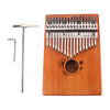 17 Keys Thumb Piano Kalimba Mahogany Portable Beginner Piano Entry Gift