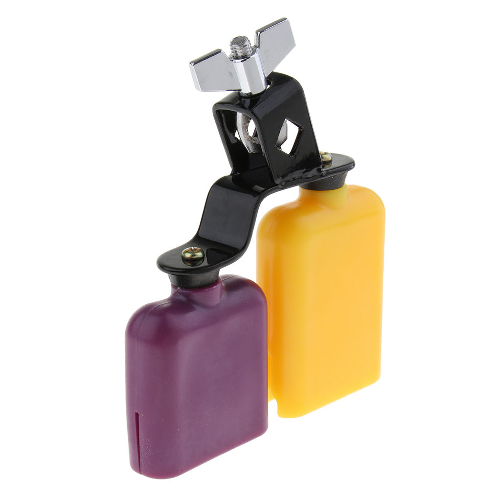 Multicolor Cowbell Drum Set Kit Musical Percussion Accessory