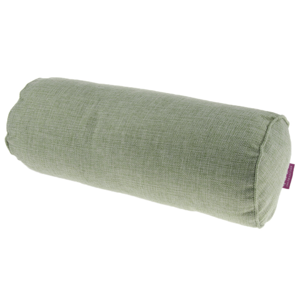 Orthopedic Neck Roll Pillow Round Cervical Support Spine Pillow Green