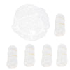 50 Pieces Waterproof Disposable Extra Large Bath Shower Caps for Men Women