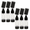 6 Pieces Empty Refillable Airless Pump Bottles Travel Atomizer Bottles  30ml