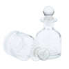 2Pcs Empty Fragrance Glass Diffuser Bottles Jars for DIY Essential Oil Scent 130ml