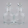 2Pcs Empty Fragrance Glass Diffuser Bottles Jars for DIY Essential Oil Scent 130ml