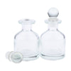 2Pcs Empty Fragrance Glass Diffuser Bottles Jars for DIY Essential Oil Scent 130ml