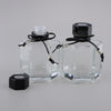 2Pcs 100ml Fragrance Glass Diffuser Bottles for DIY Craft Reed Essential Oil Black