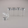 5Pcs Refillable Glass Makeup Bottles Cosmetic Pills Storage Containers 50ml