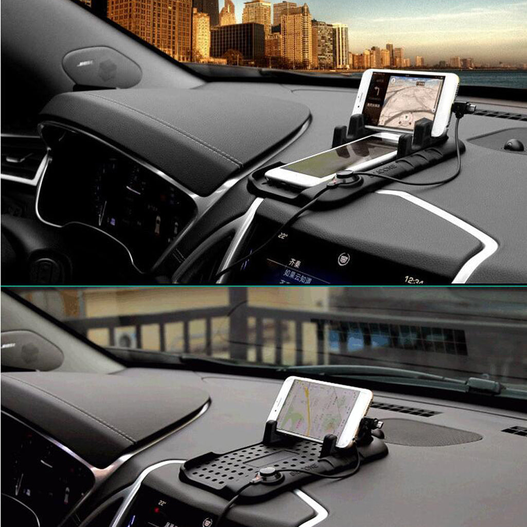 Multifuction Car Phone Anti Skid Mat Holder GPS DVD No Slip Grip Pad Support